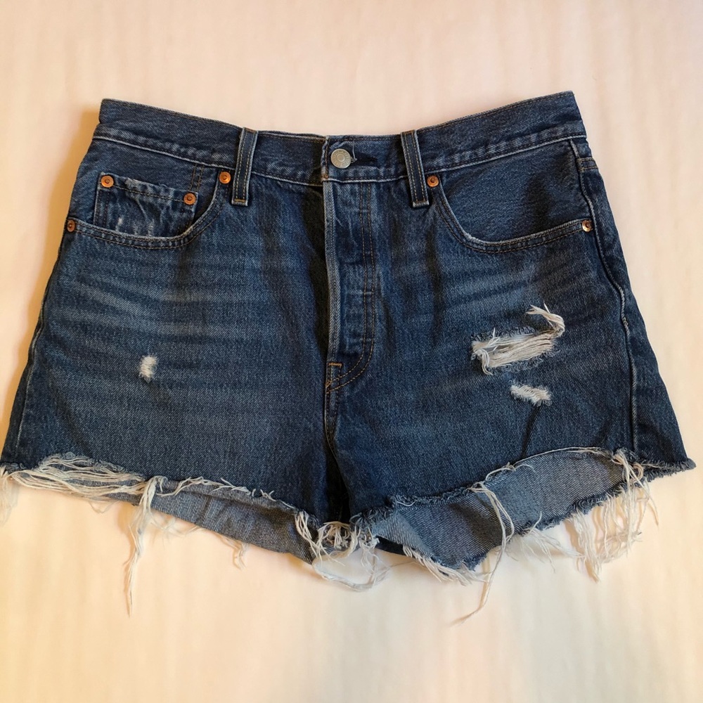 Levi’s 501 Highrise Denim Shorts